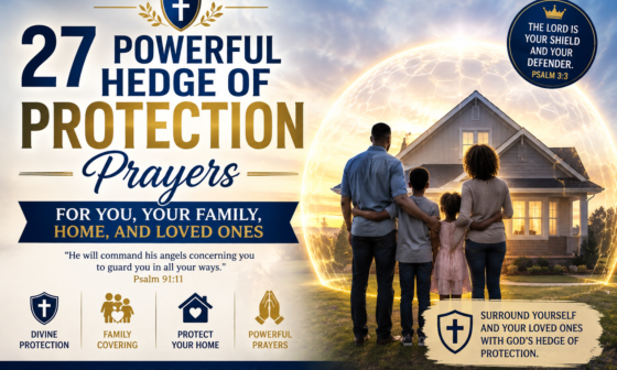 27 powerful hedge of protection prayers for you, your family, home, and loved ones