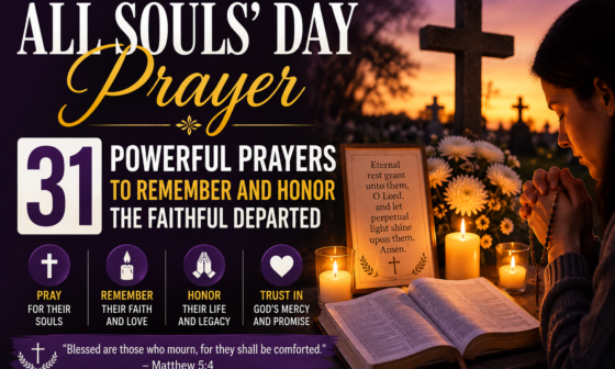 All Souls’ Day prayer with 31 powerful prayers to remember and honor the faithful departed