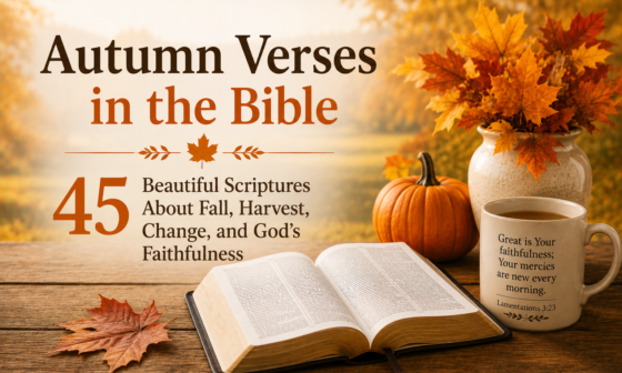 Autumn verses in the Bible with 45 Scriptures about fall, harvest, change, and God’s faithfulness