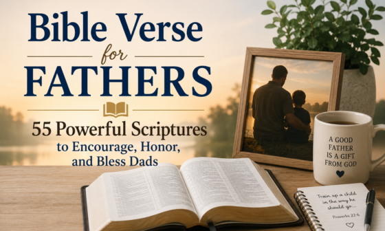 Bible verse for fathers with 55 powerful Scriptures to encourage, honor, and bless dads