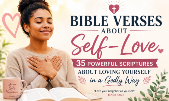 Bible verses about self-love and loving yourself in a godly way