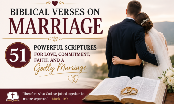 Biblical verses on marriage with 51 powerful Scriptures for love, commitment, faith, and a godly marriage