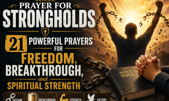 Prayer for Strongholds: 21 Powerful Prayers for Freedom, Breakthrough, and Spiritual Strength