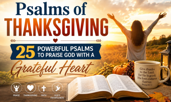 Psalms of Thanksgiving: 25 powerful Psalms to praise God with a grateful heart