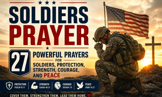 Soldiers Prayer: 27 Powerful Prayers for Protection, Strength, Courage, and Peace