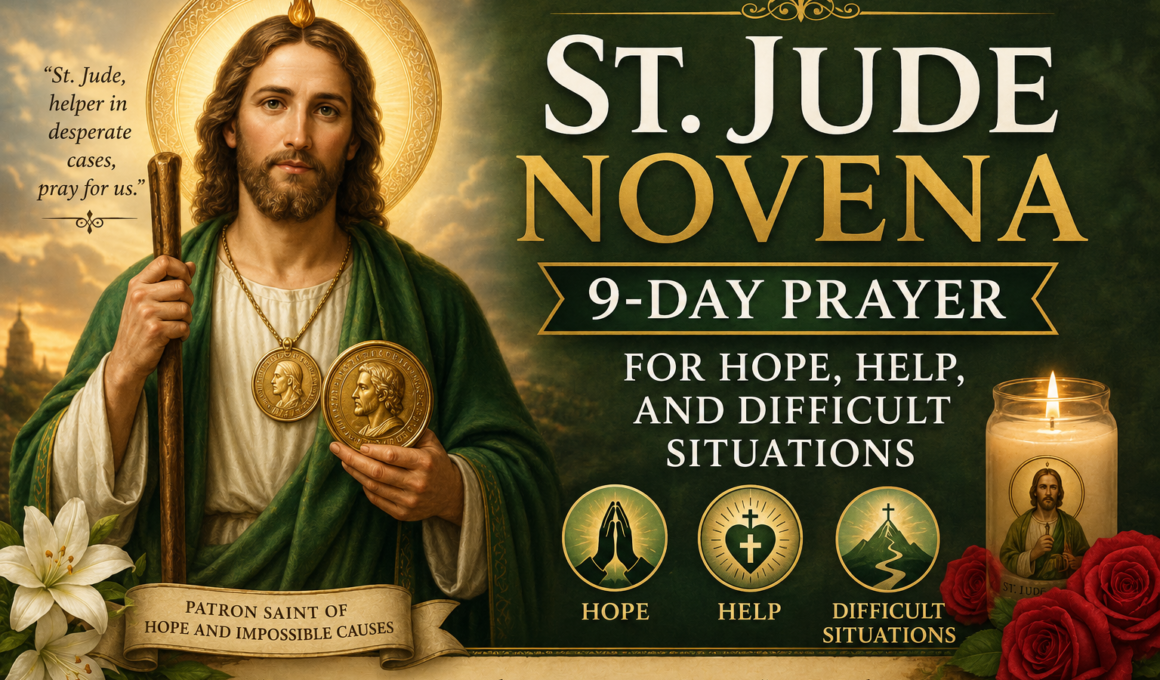 St. Jude Novena – 9-Day Prayer for Hope and Help