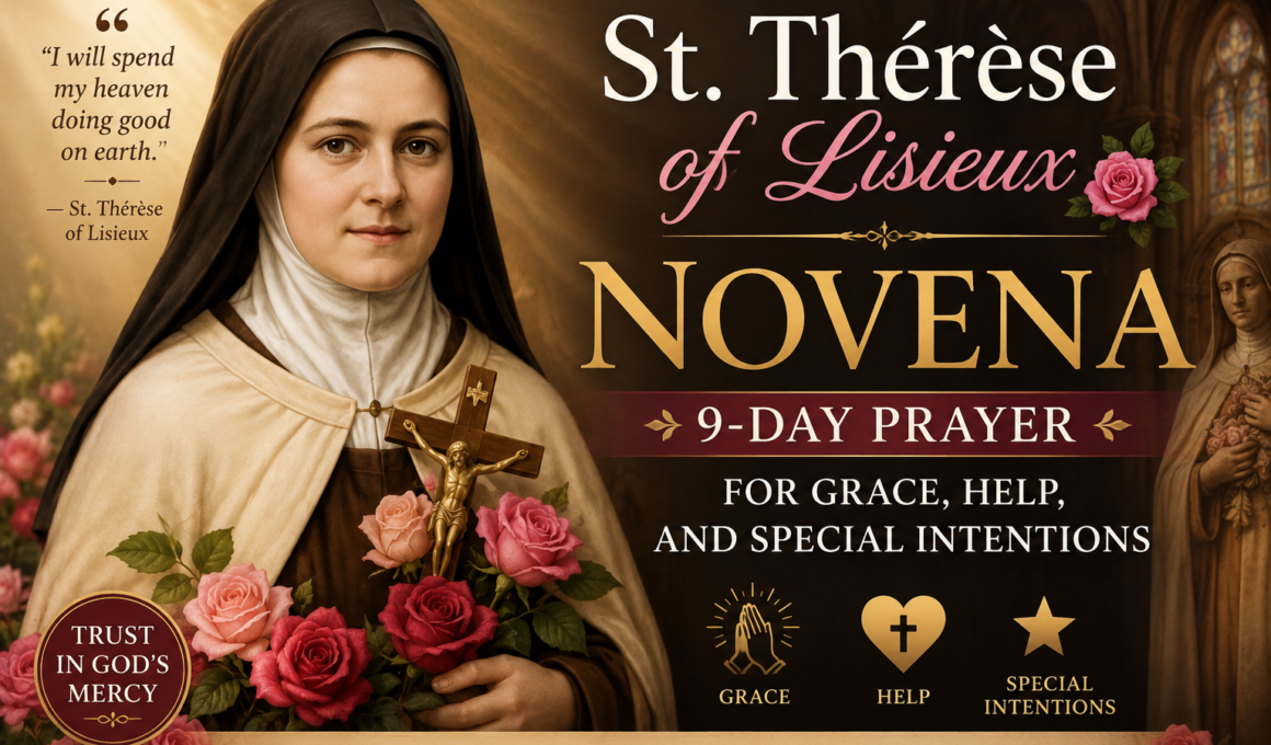 St. Thérèse of Lisieux Novena 9-day prayer for grace, help, and special intentions