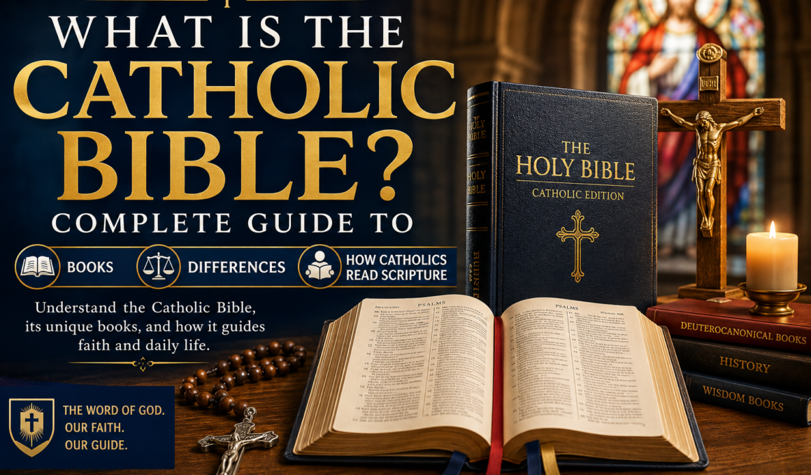 What is the Catholic Bible with its books, differences, and Catholic Scripture reading