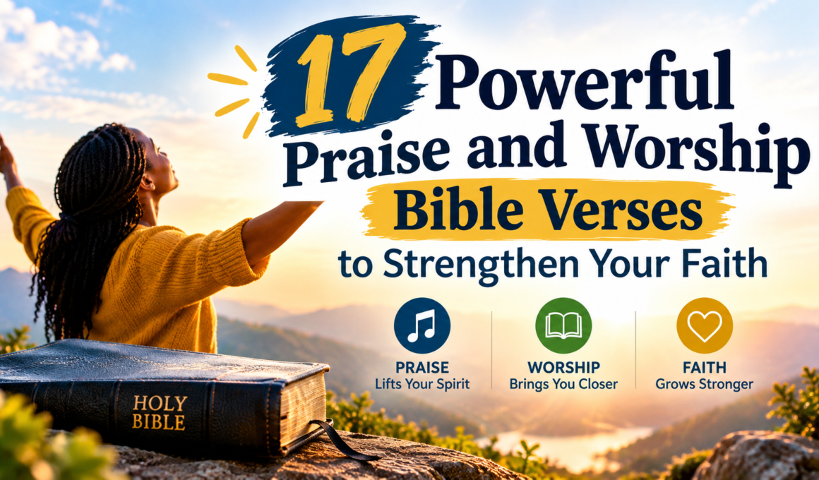 17 powerful praise and worship Bible verses to strengthen your faith