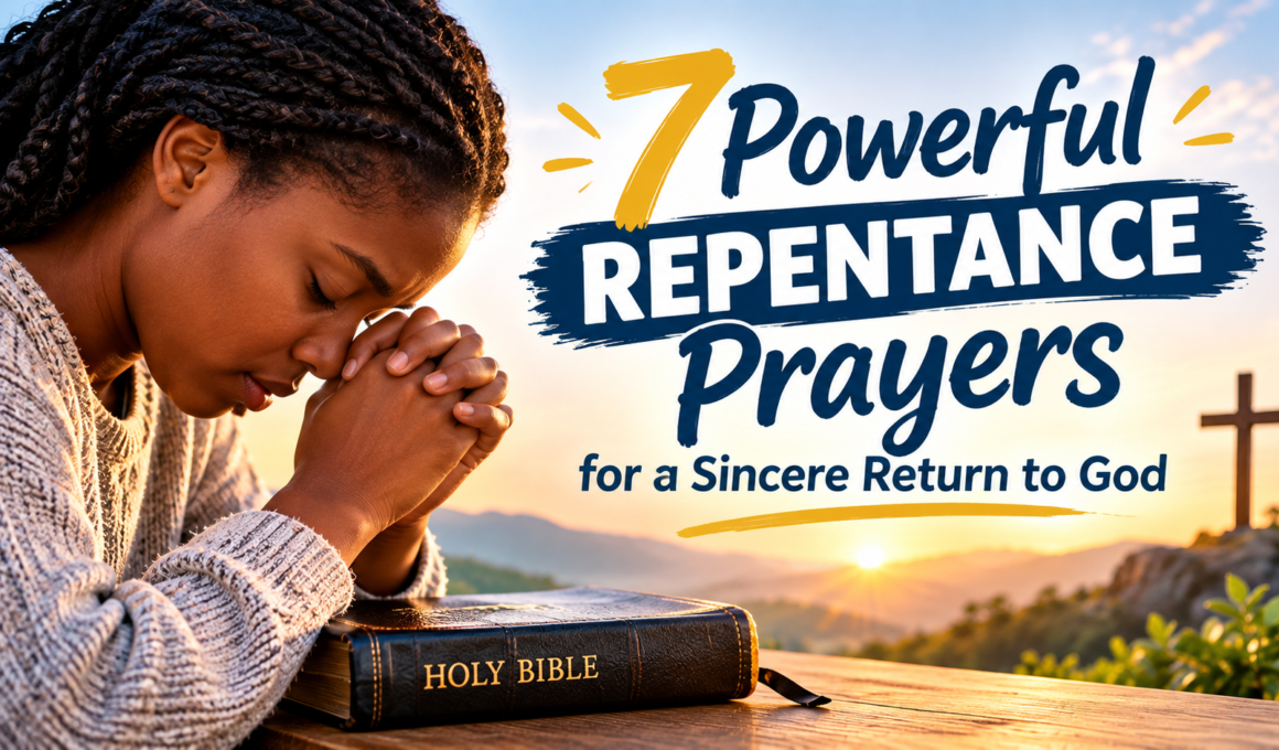 7 powerful repentance prayers for a sincere return to God
