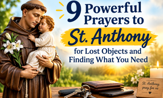 9 powerful prayers to St. Anthony for lost objects and finding what you need