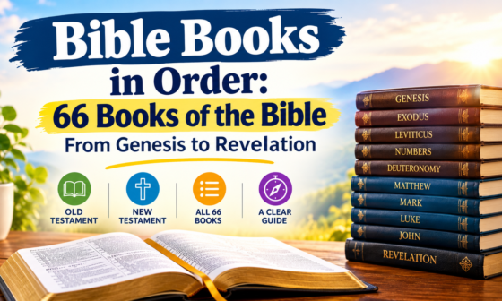 66 books of the Bible in order from Genesis to Revelation
