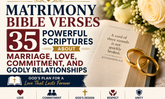 Matrimony Bible Verses: 35 Powerful Scriptures About Marriage